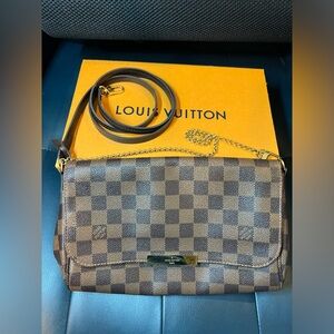 LOUIS VUITTON Damier Ebene Favorite MM